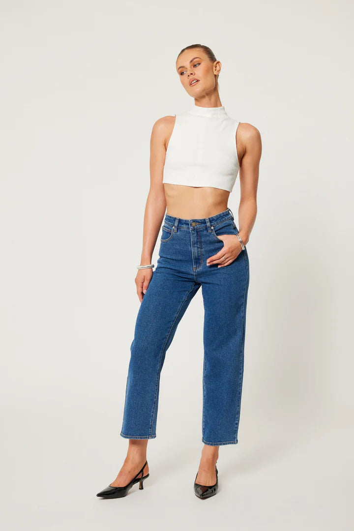 A Venice Straight Bella Mid Blue