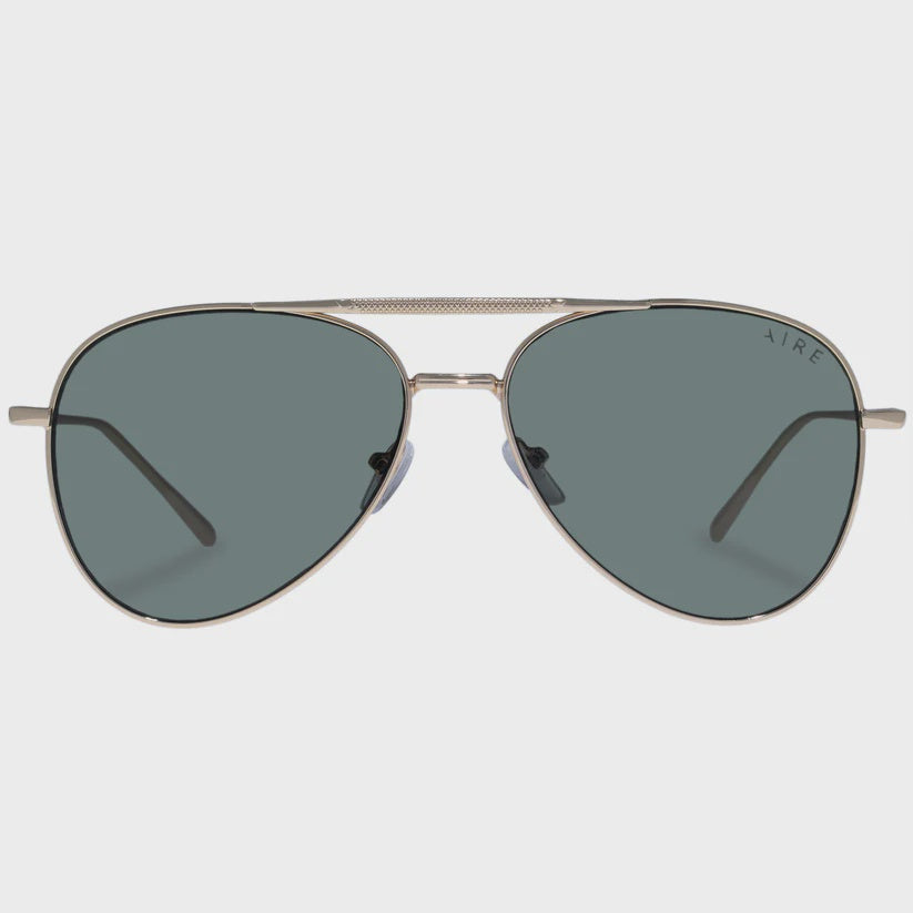 Le Specs Aire Alpha Sunglasses Bright Gold