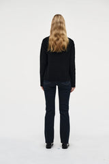 Alpaca Blend Crew Black