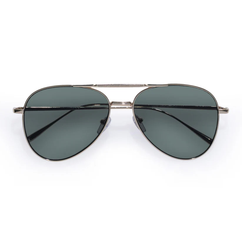 Le Specs Aire Alpha Sunglasses Bright Gold