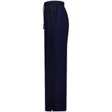 Indiana Wide Leg Pants in Navy with black