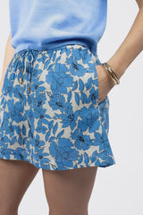 Fleur Shorts Blue Stone