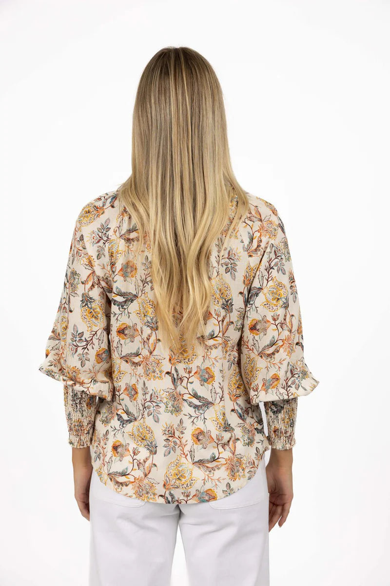 Frances Blouse Kaffir Print