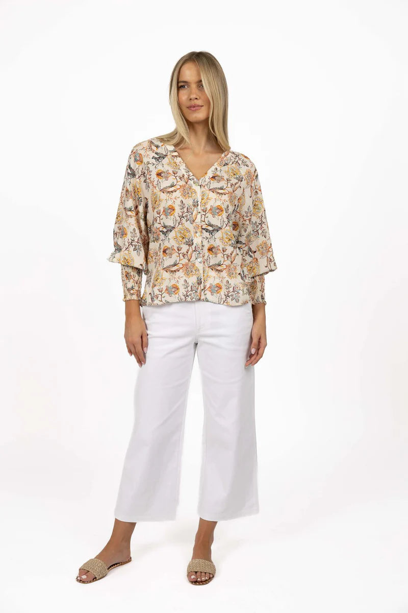 Frances Blouse Kaffir Print