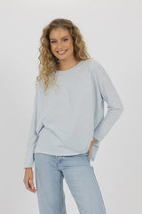 Humidity Dippy Tee Ice Blue