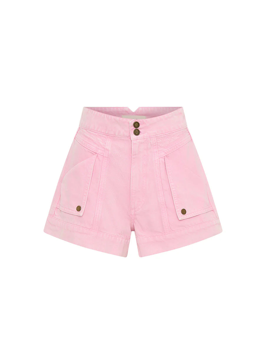 Kivari paloma Denim Short Pink