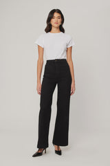 Sailor Jean Long Length Rinse Black