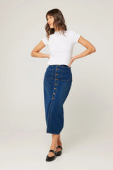 Rollas Sailor Skirt Dark Stone