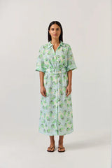 Sunray Dress  Ocean Emerald