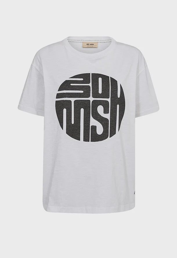 Zini O SS Tee White