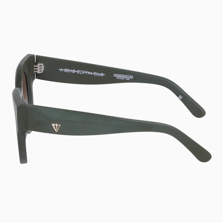 Valley Eyewear A Dead Coffin Club Matte Army Green