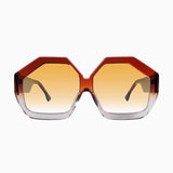 Valley Eyewear Colosseum Burnt Orange Fade To Crystal