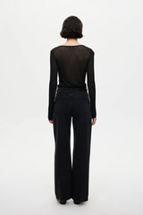 Coco Relaxed Jean French Black Washed