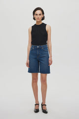 Neuw Pheobe Shorts Sunday Dark Vintage Indigo