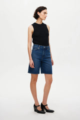 Neuw Pheobe Shorts Sunday Dark Vintage Indigo