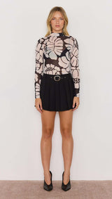 Persephone Mesh Skivvy Top