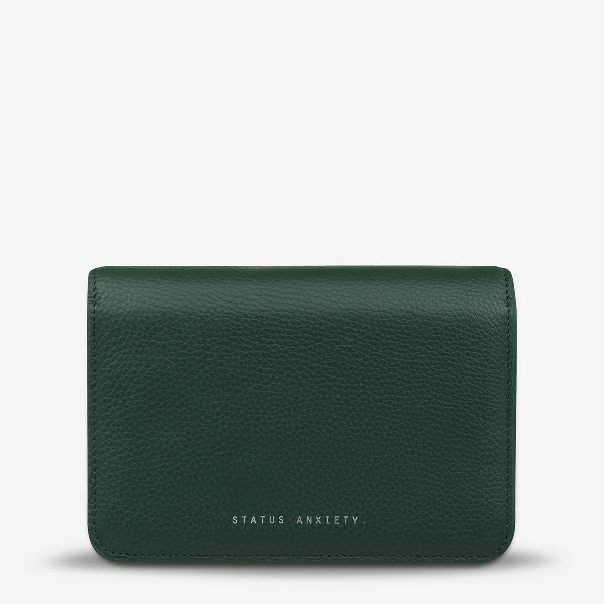 Status Anxiety She Burns Bag in Green