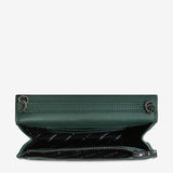 Status Anxiety She Burns Bag in Green