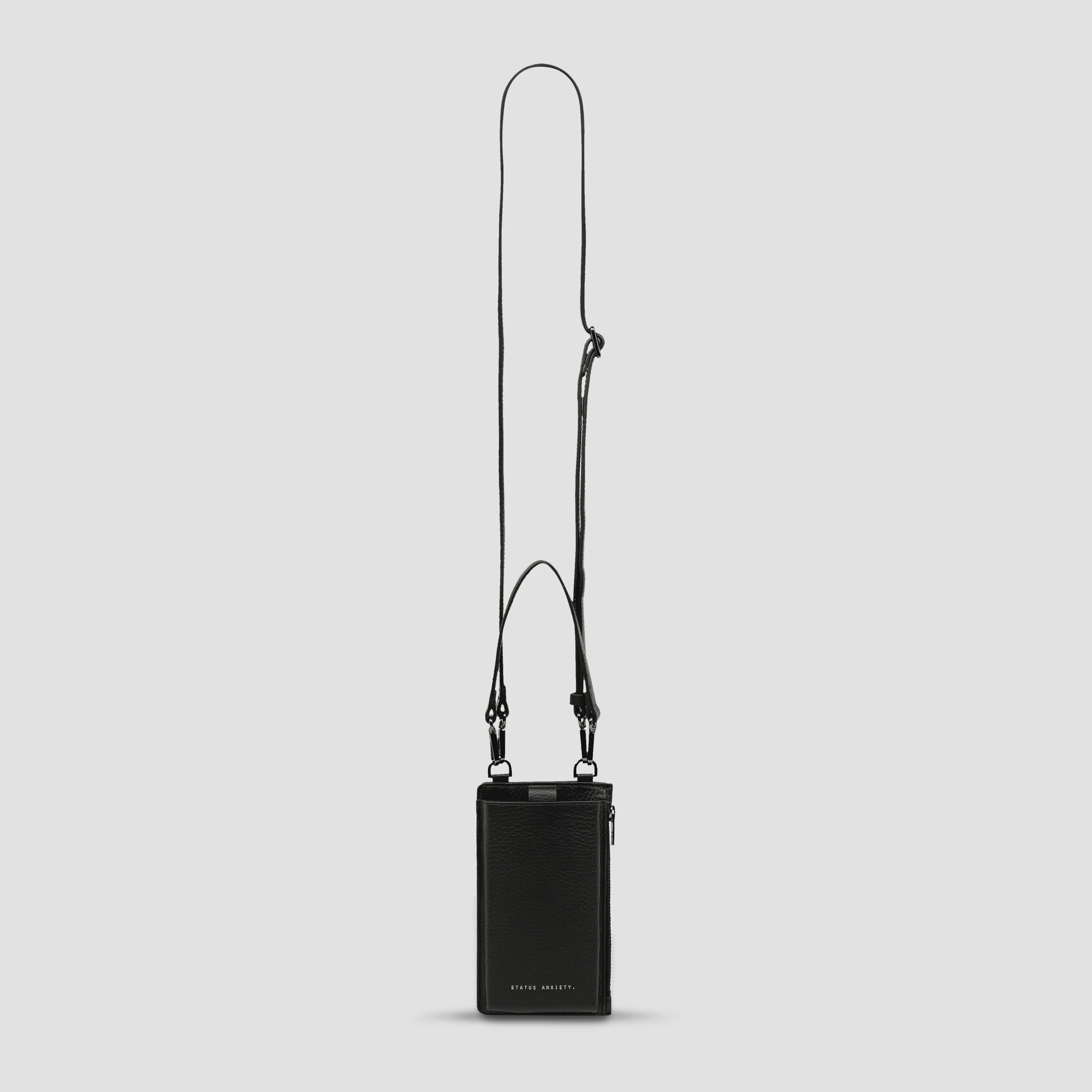 Voyager Crossbody Bag in Black