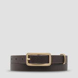 Muse belt Choc/Gold size S/M
