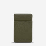 Status Anxiety Flip Wallet in Khaki