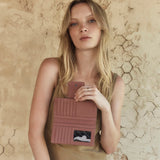 Status Anxiety Ruins Wallet in Dusty Rose