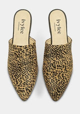 Ivylee Dea Calf Hair Mule in Leopard