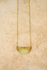 Indigo and Wolfe Indigo Necklace Gold