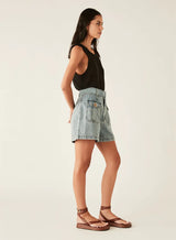 Esmaee Rhodes Linen Tank in Black