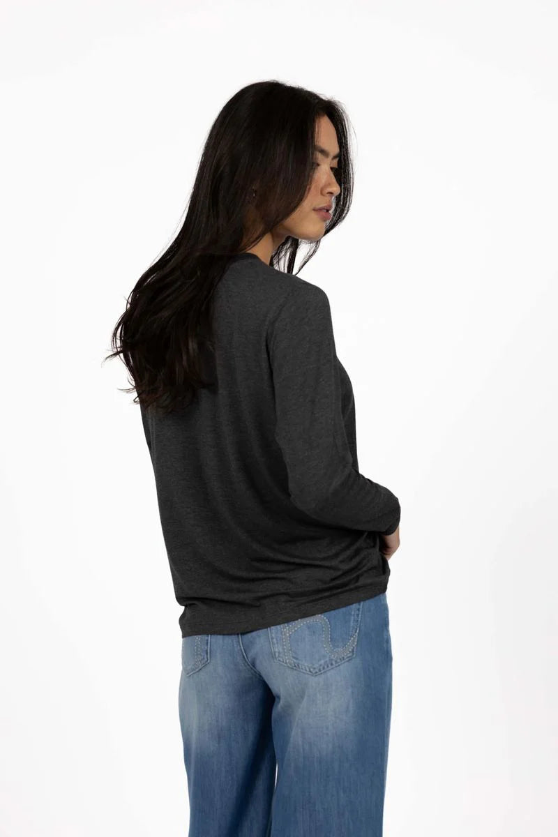 Prophecy Long Sleeve Tee Charcoal