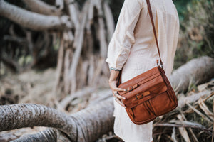 Kompanero Addison Bag In Cognac