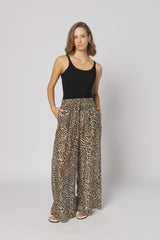 Pilazzo Pant Zebra Print