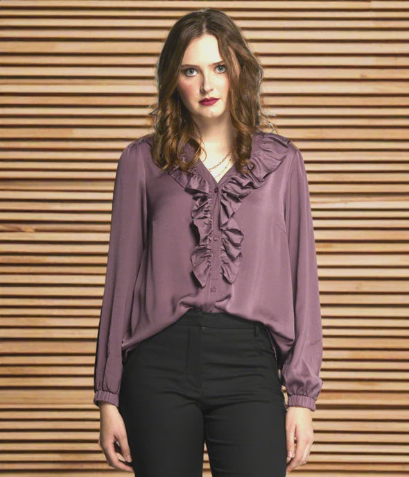 Sale Drama Soul Blouse Heather Was $189.00