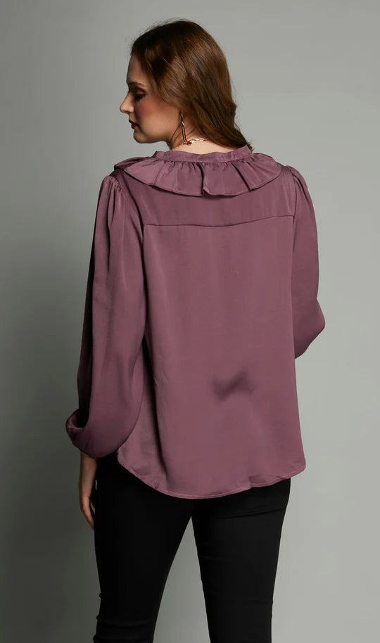 Sale Drama Soul Blouse Heather Was $189.00