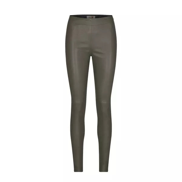 Mos Mosh Lucia Stretch Leather Legging  Slate