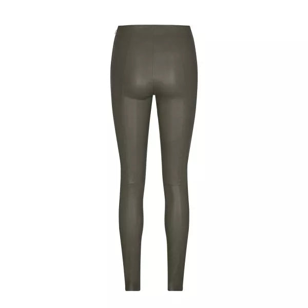 Mos Mosh Lucia Stretch Leather Legging  Slate