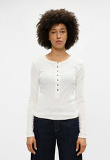 Jamie Henley Long Sleeve White