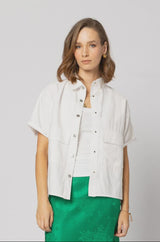 Over the Top Jacket White