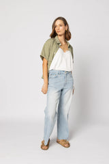 Over The Top Shirt Khaki