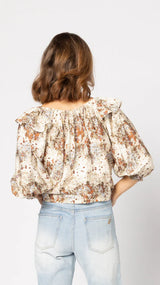 Belle Blouse Summer Field