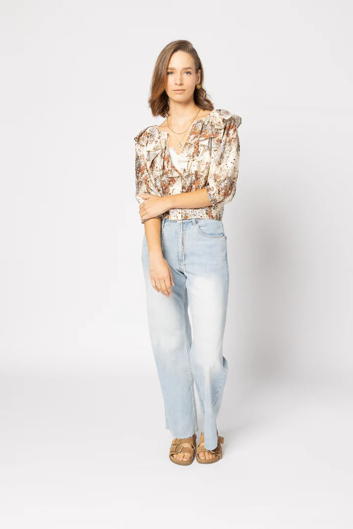 Belle Blouse Summer Field