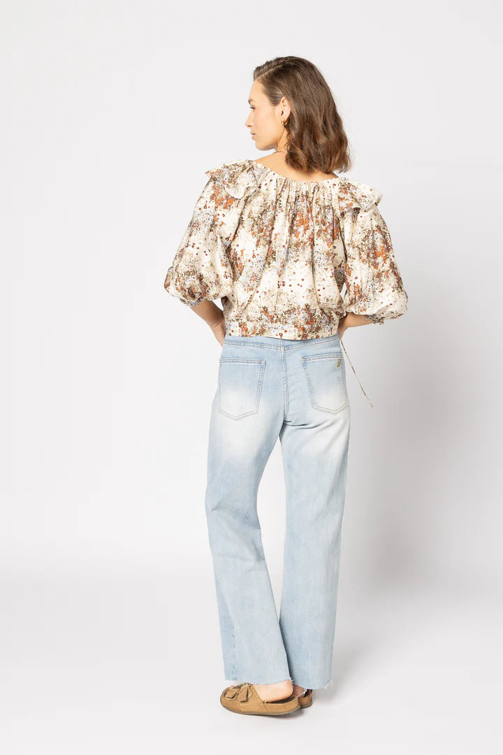 Belle Blouse Summer Field