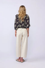 Belle Blouse Floral Shade