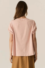 Zone Cap Tee Blush