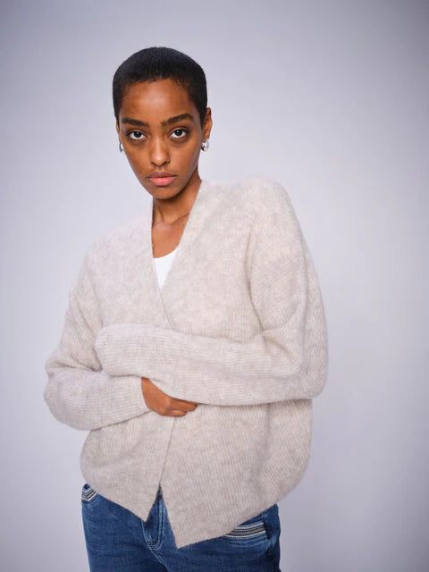 Thora Relaxed Knit Cardigan