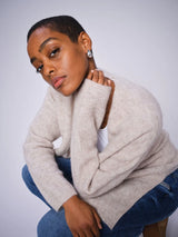Thora Relaxed Knit Cardigan