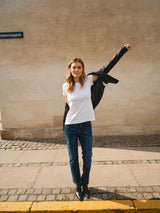 Arden Organic Tee in White