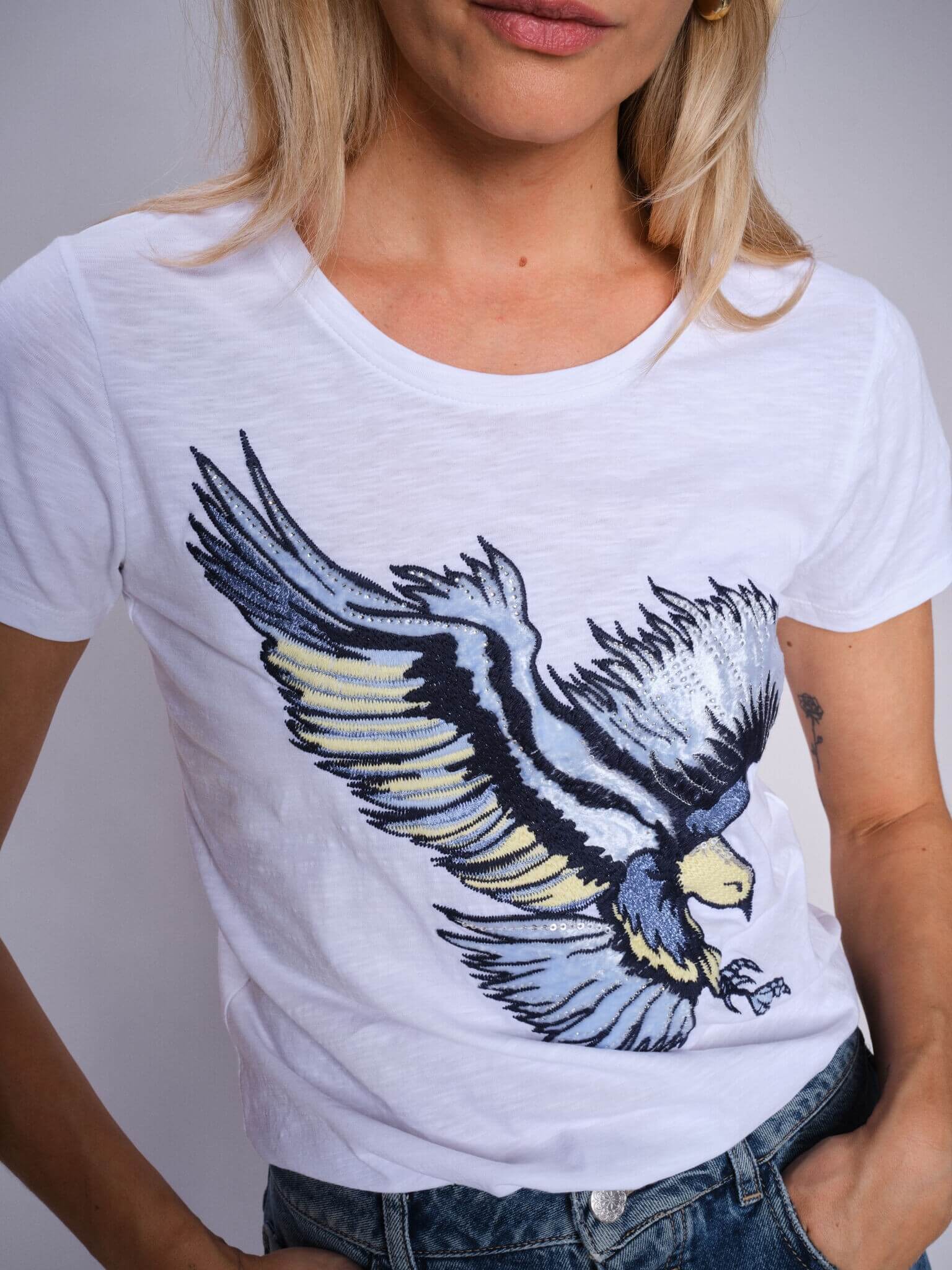 Rem O Eagle Tee Blue