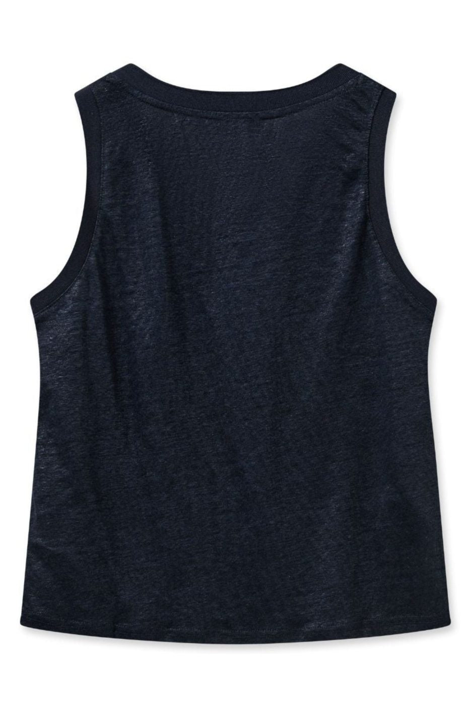 Mos Mosh Casa Foil Tank Top Salute Navy