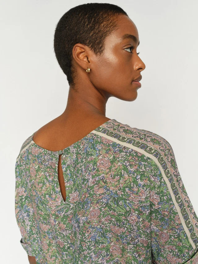 Palma Flowish Orchid Blouse